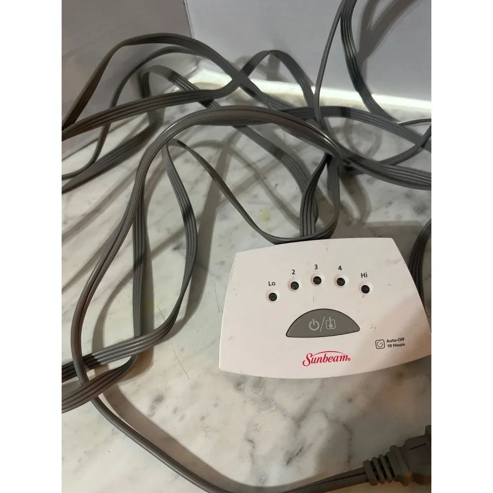 Sunbeam Holmes PAC-0595 Y85KQ 4-Prong Dual Electric Blanket Controller‎